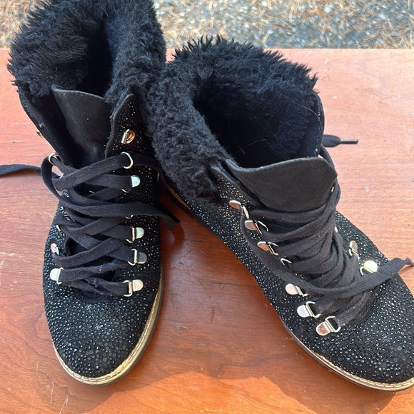 Black INC sparkle boots - Picture 2 of 3